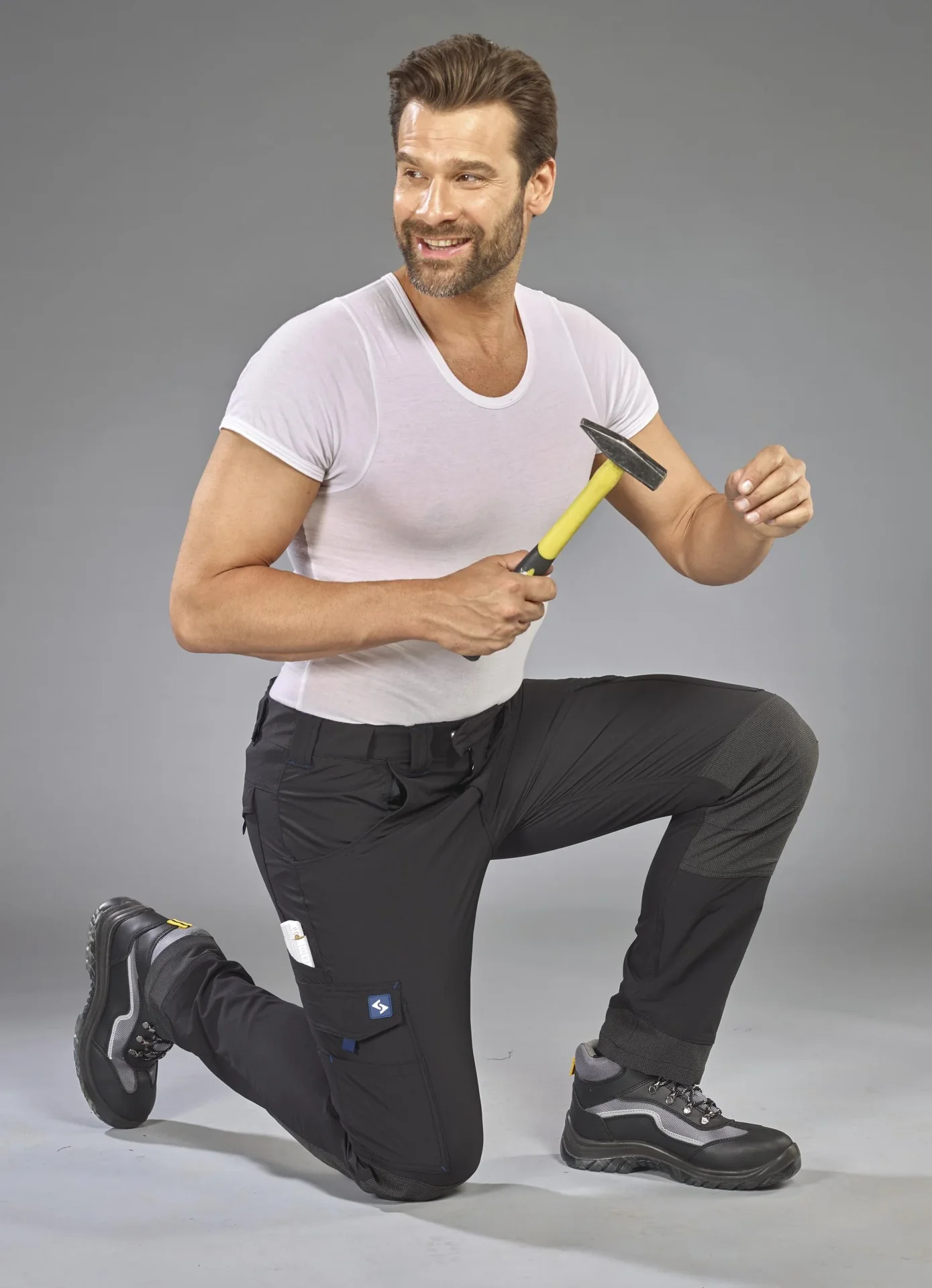 Softshellhose, Farbe schwarz Gr.48 - 8