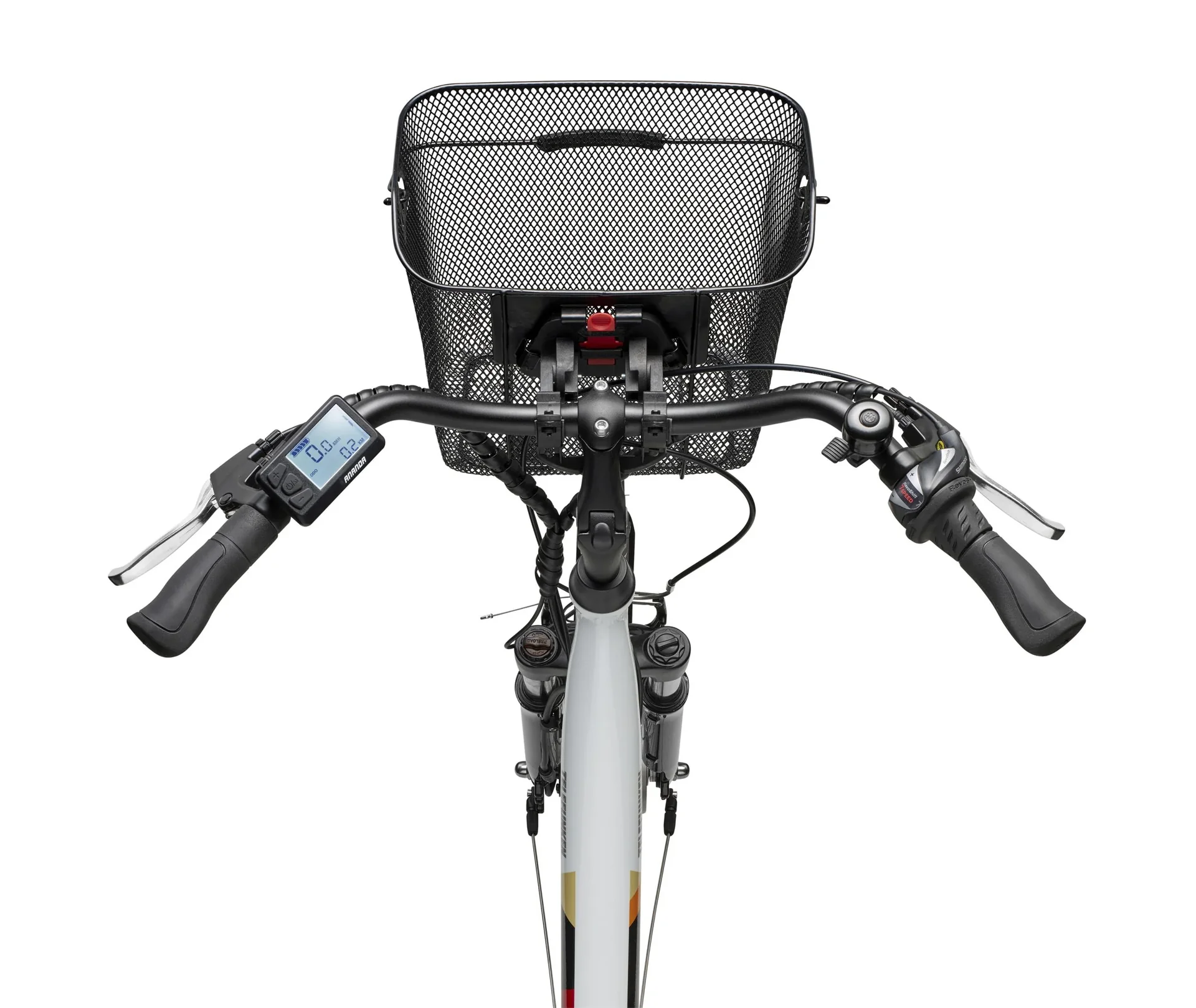 Unisex Alu-City E-Bike, 28 Zoll, 7-Gang Kettenschaltung, weiß, Multitalent RC822 - 4