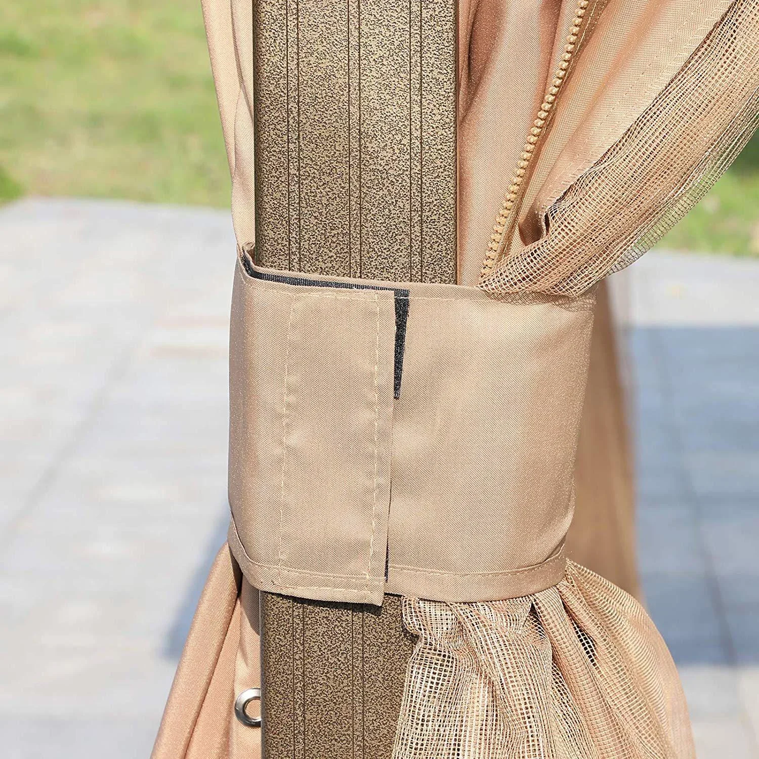 Gartenpavillon mit Laternenhaken - 2