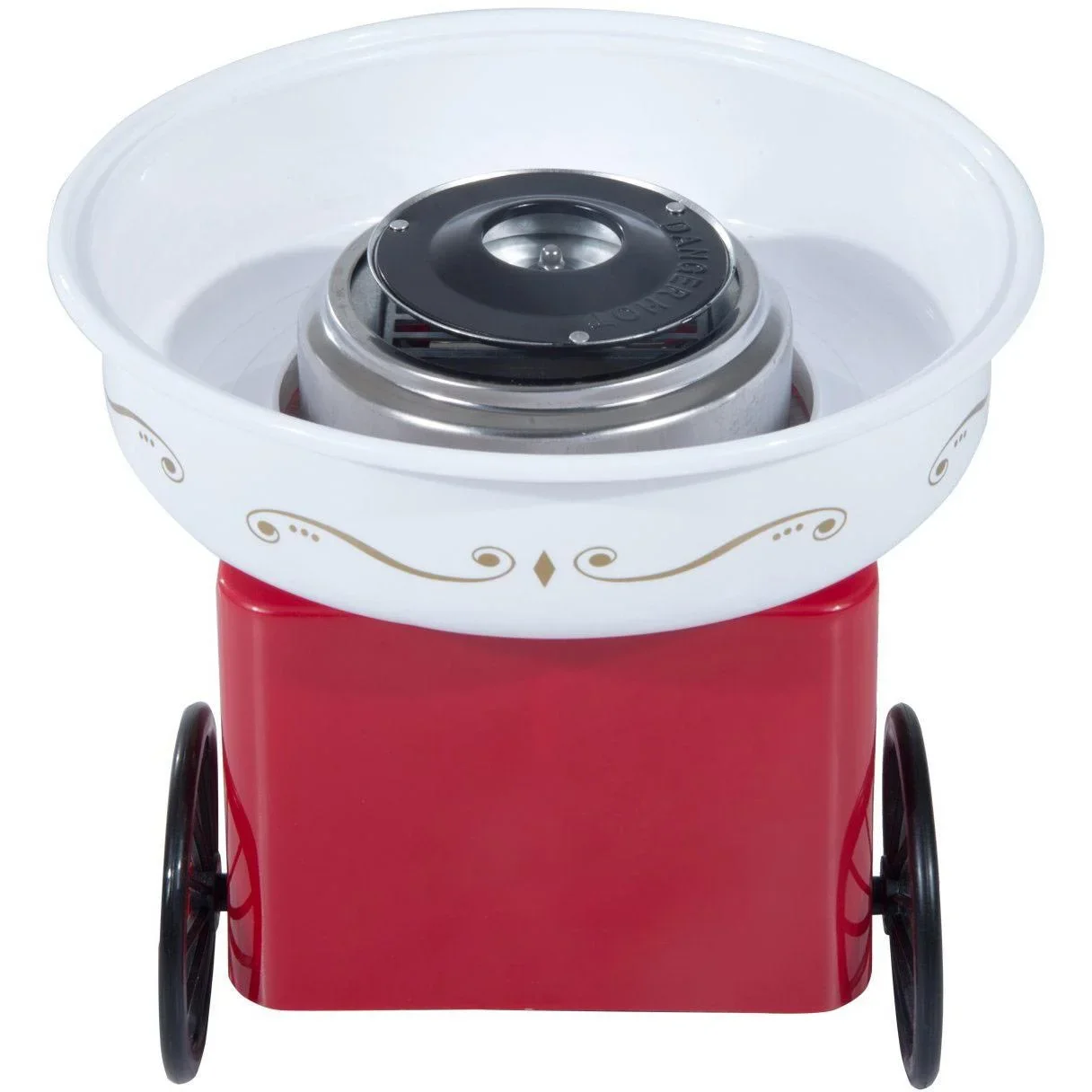 Zuckerwattemaschine Zuckerwattegerät Rot - 3