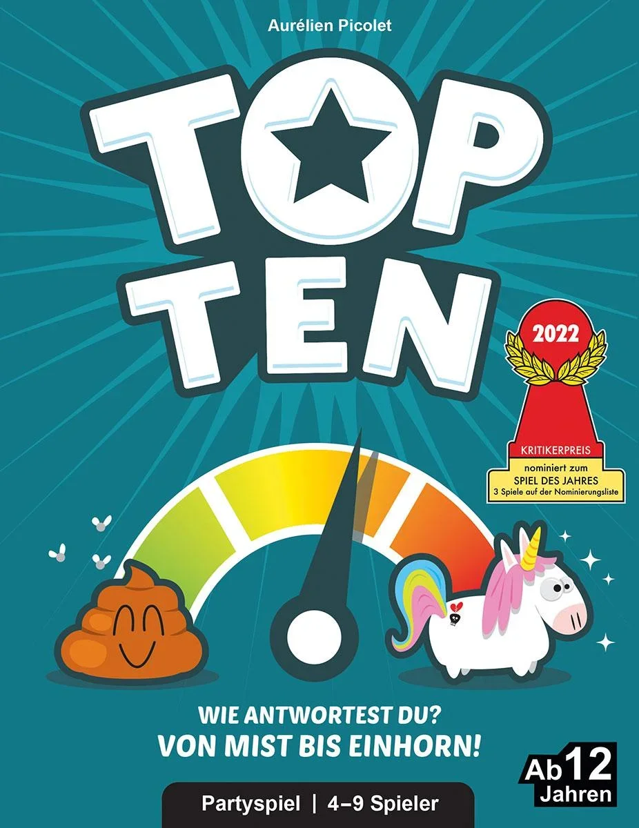 Top Ten - Partyspiel - 0