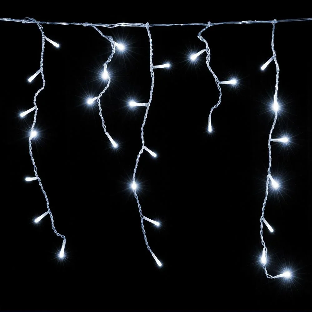 Eiszapfenbeleuchtung - 10M 400 LED's - kaltweiß - 3