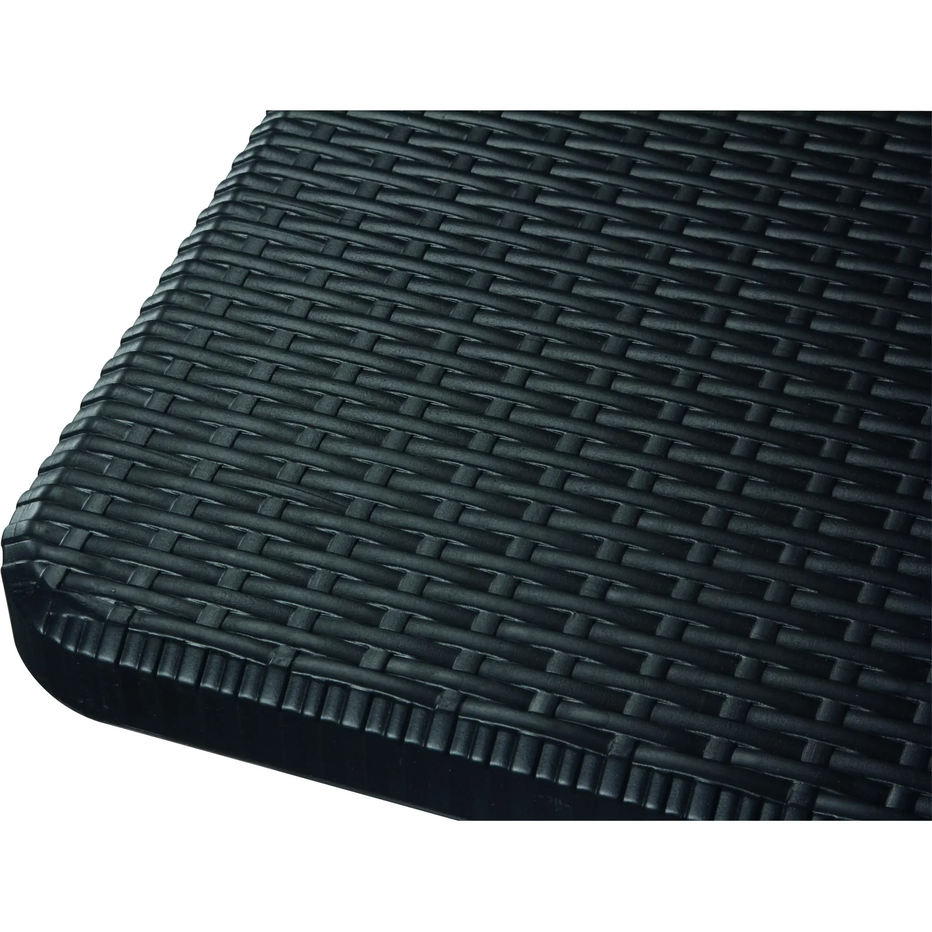 klappstuhl - in rattan-optik - 0