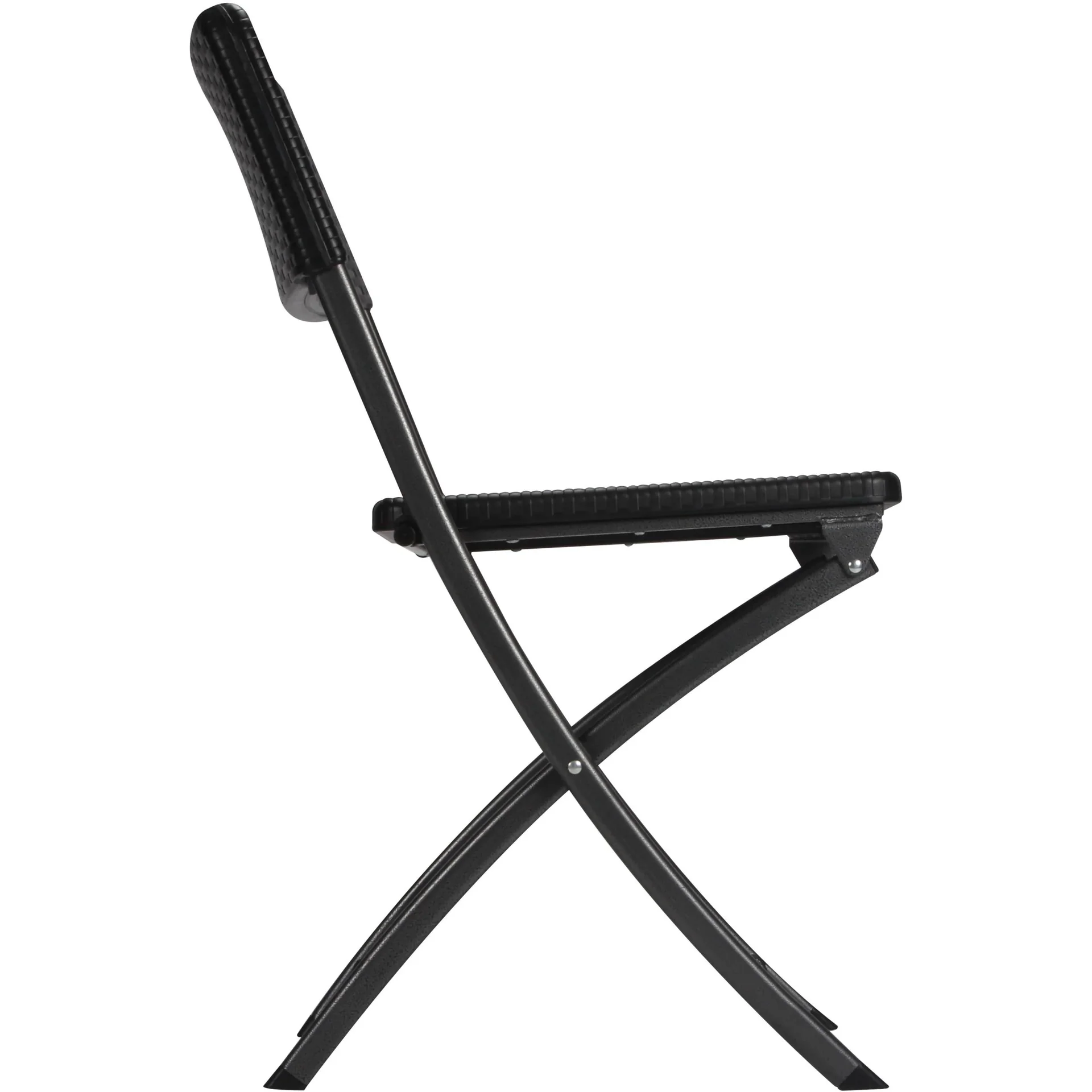klappstuhl - in rattan-optik - 2