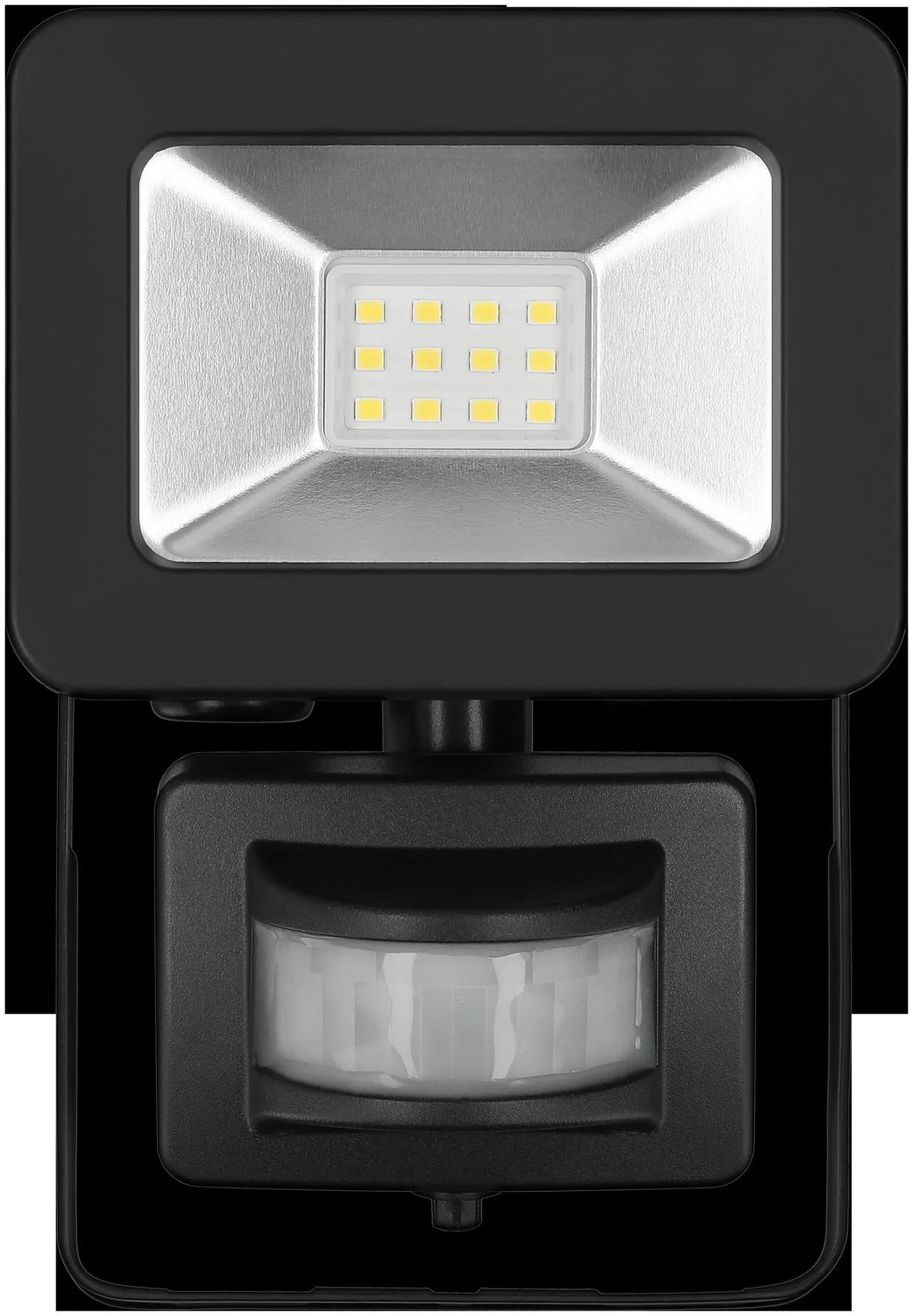 LED Außenstrahler schwarz, 10W - 850lm - 5