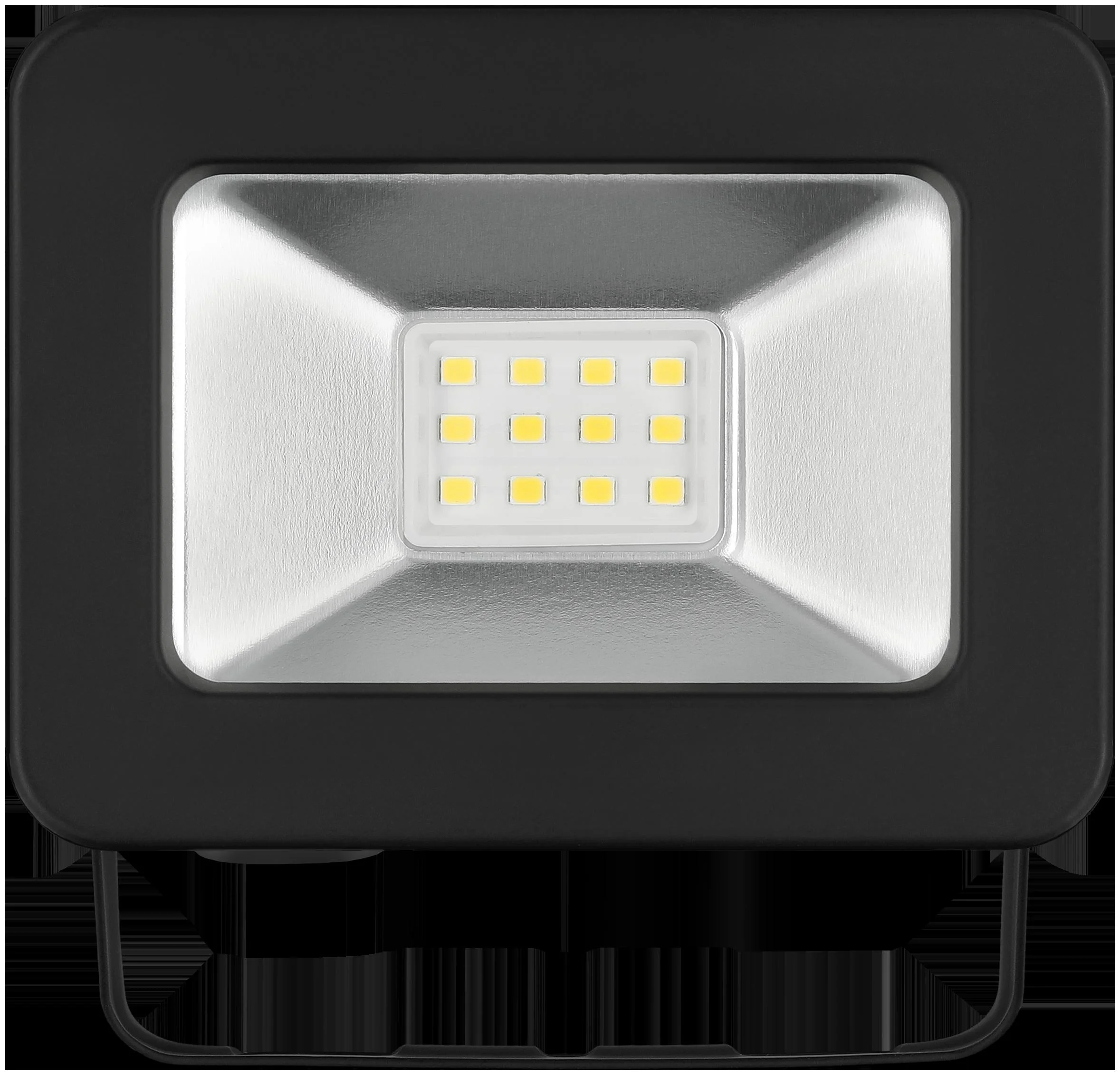 LED Außenstrahler schwarz, 10W - 850lm - 7