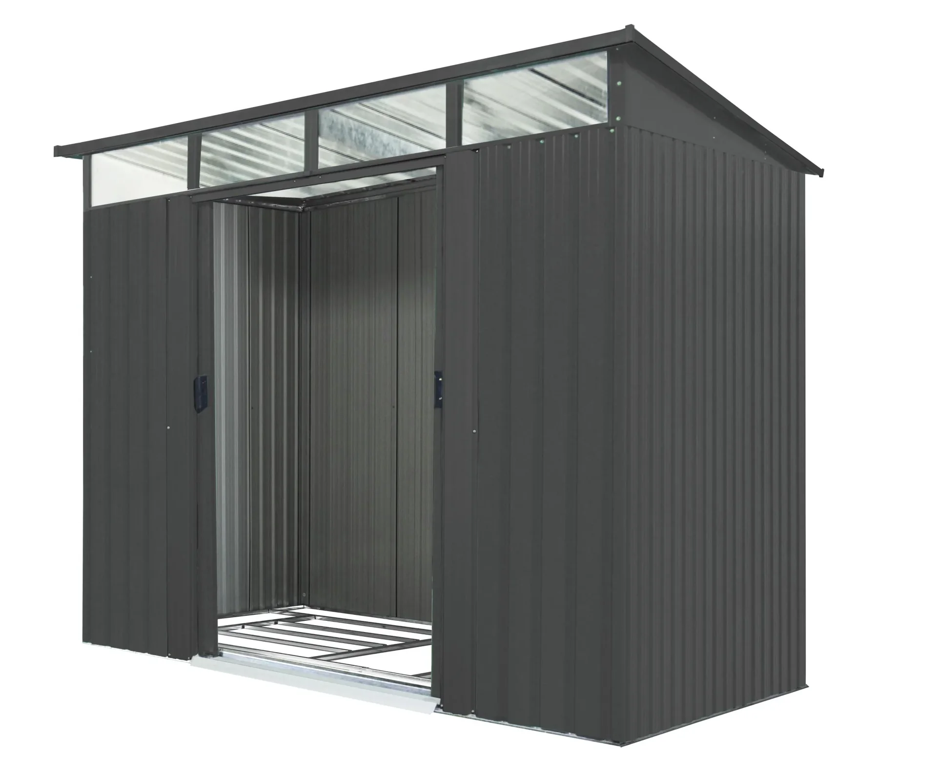 Gerätehaus LÜBECK 86, Anthrazit matt - 1