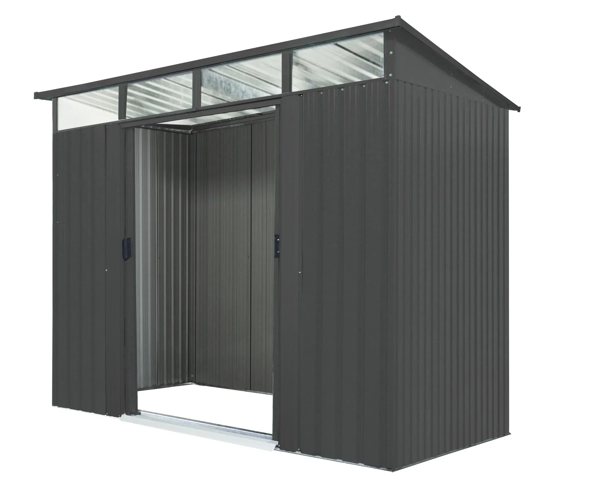 Gerätehaus LÜBECK 86, Anthrazit matt - 2