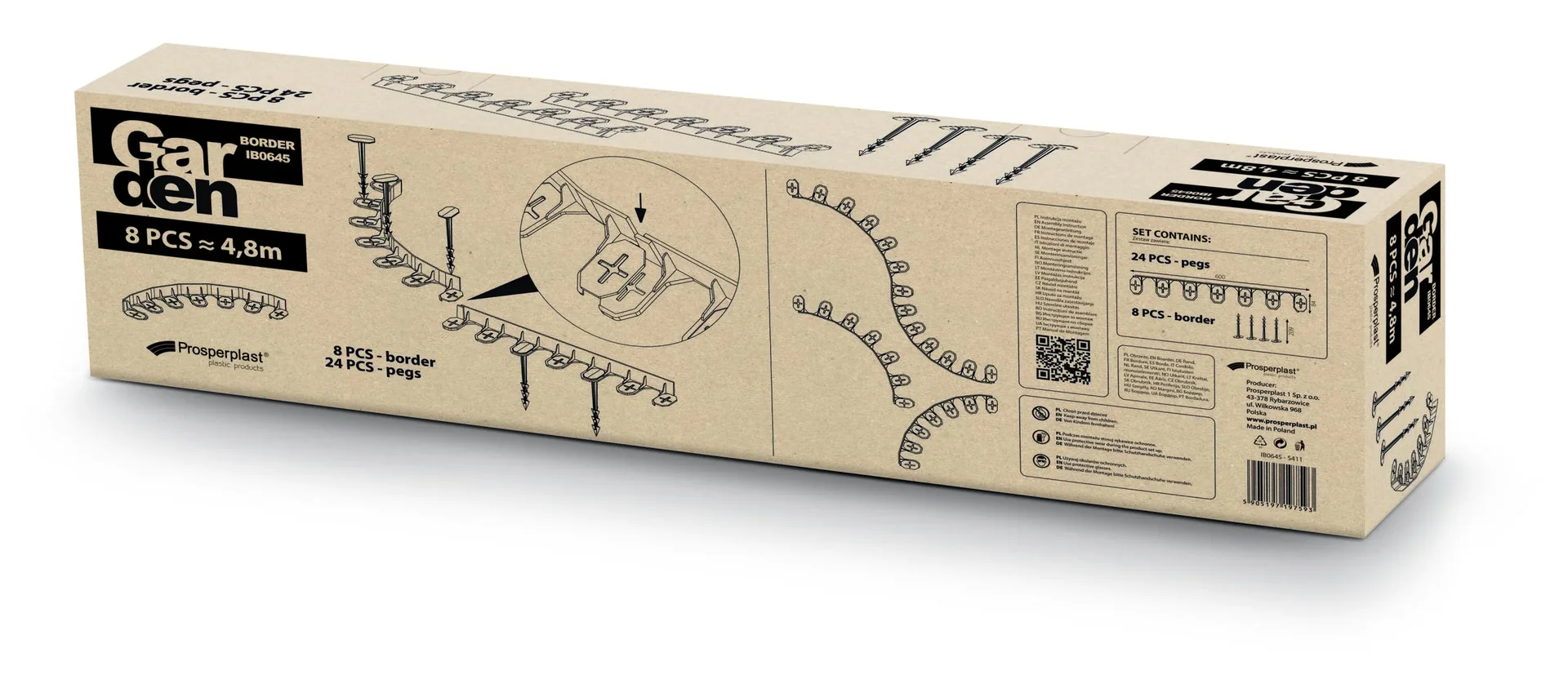 Rasen-. und Beeteinfassung "BORDER" - 1