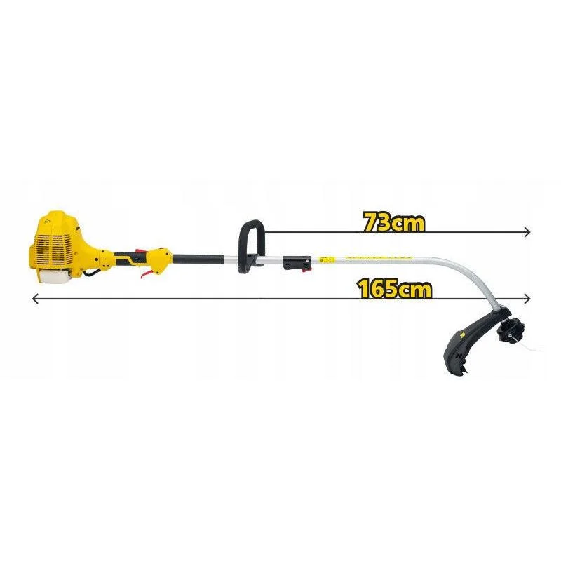Benzin-Rasentrimmer - 2-Takt - 26 cc - 40cm Schnittbreite - 750W - 3