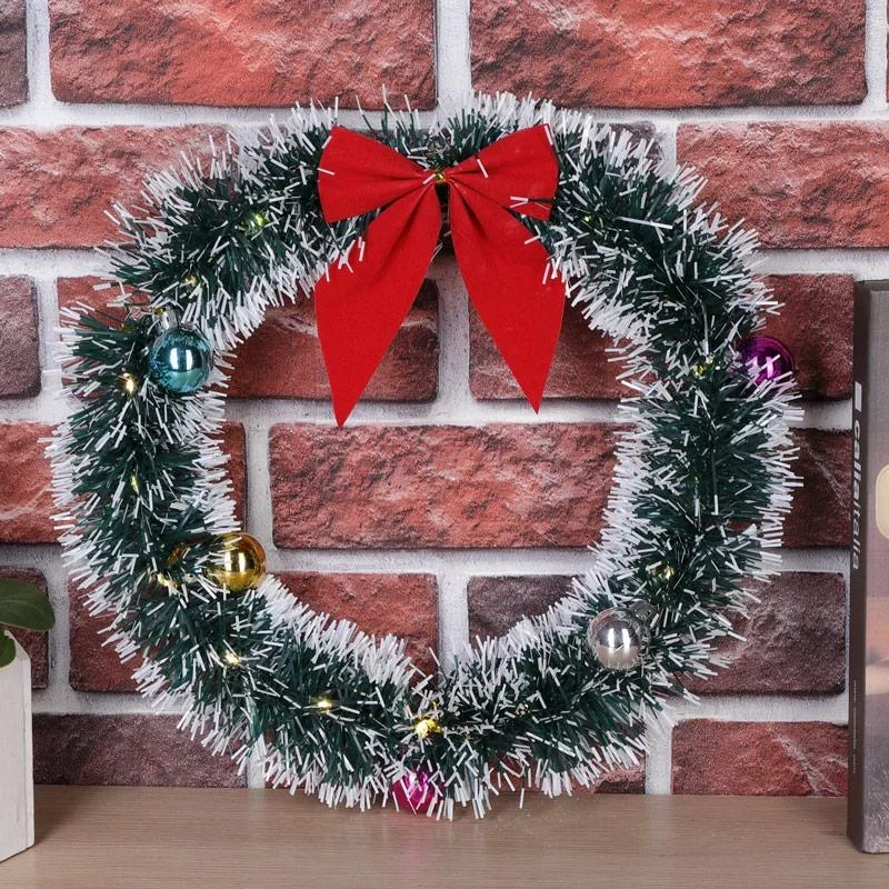 Weihnachtskranz - LED - Rot Ø32cm - 3