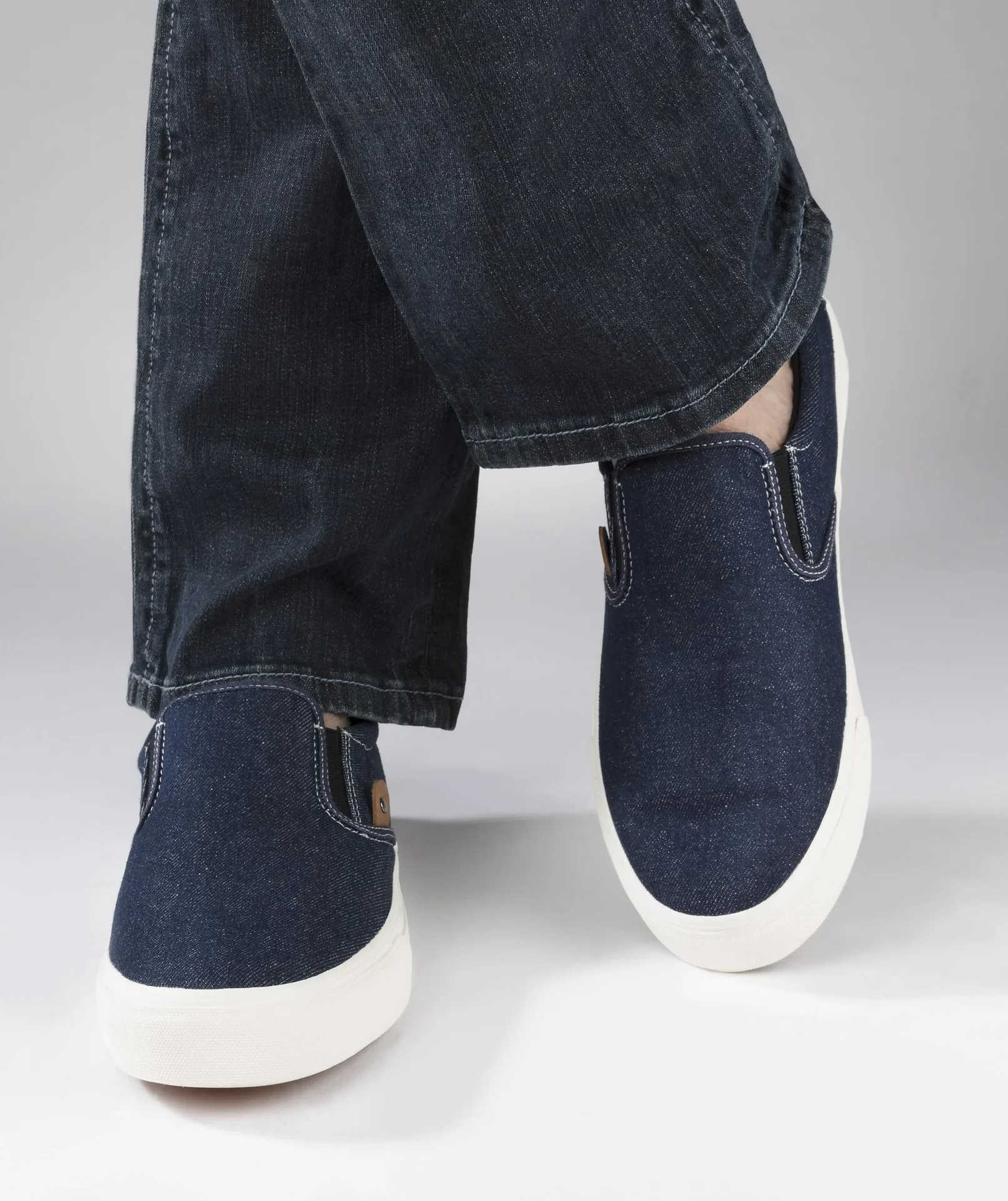 Canvas Slipper, Farbe jeansblau, Gr.40 - 4