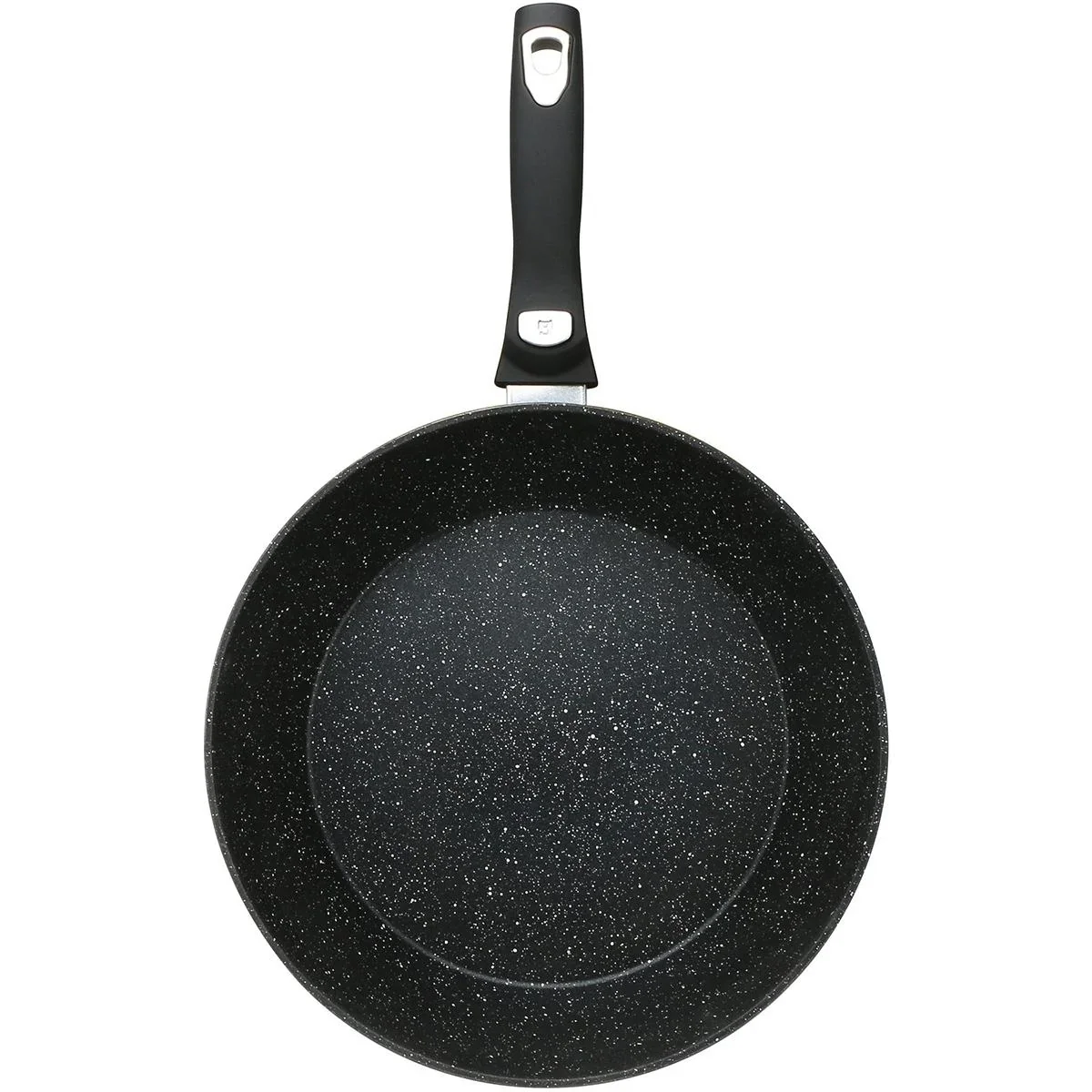 Wokpfanne - mit Deckel - 30cm - Schwarz - 4