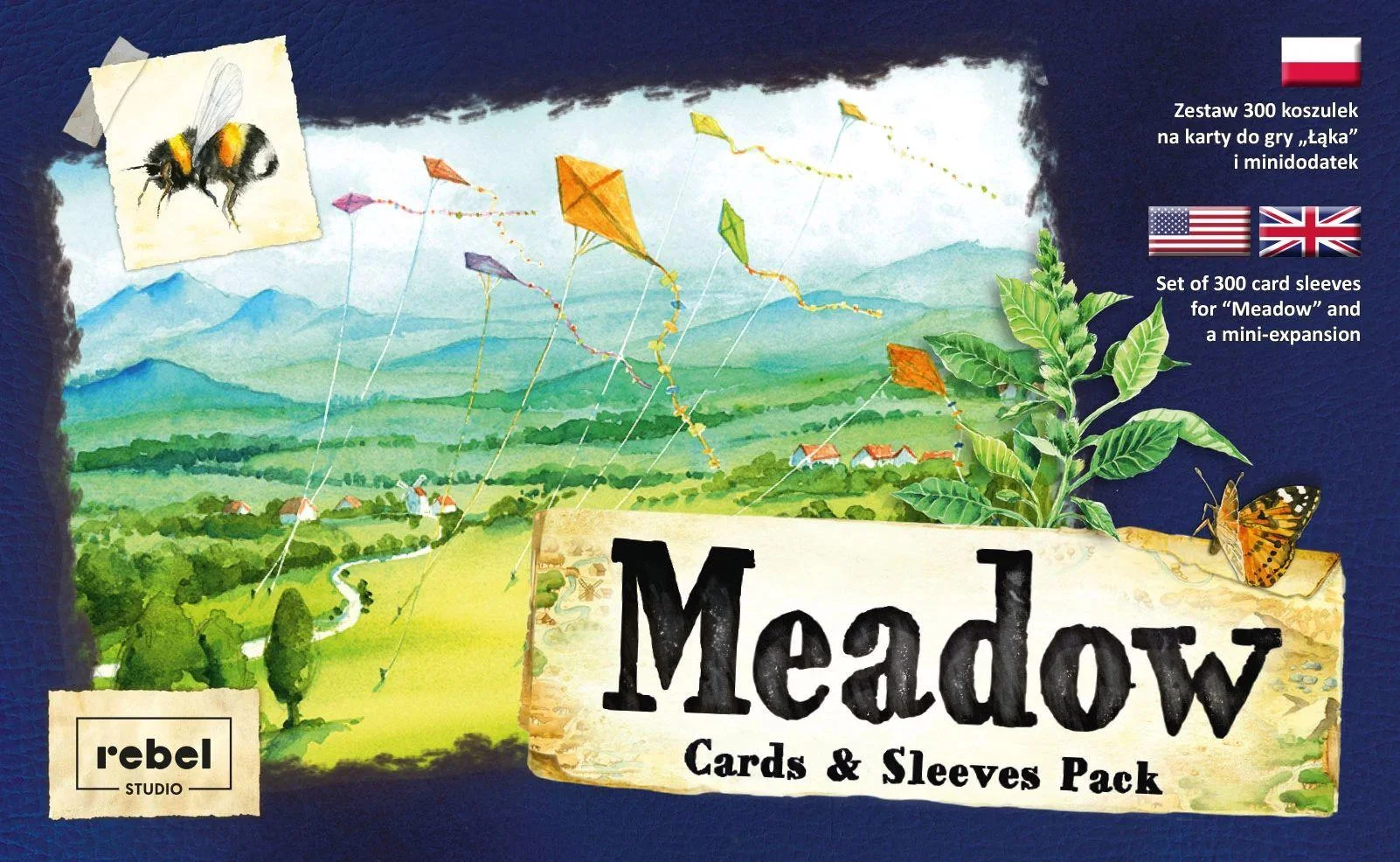 Gesellschaftsspiel Meadow - Cards & Sleeves Pack ( Erweiterung ) - 0