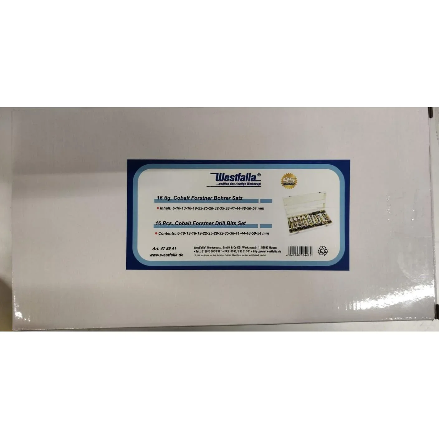 16 Kobalt-Forstner-Bohrer - 0