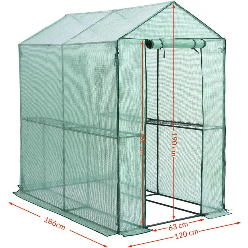 Folly Gewächshaus 190x186x120cm - 7