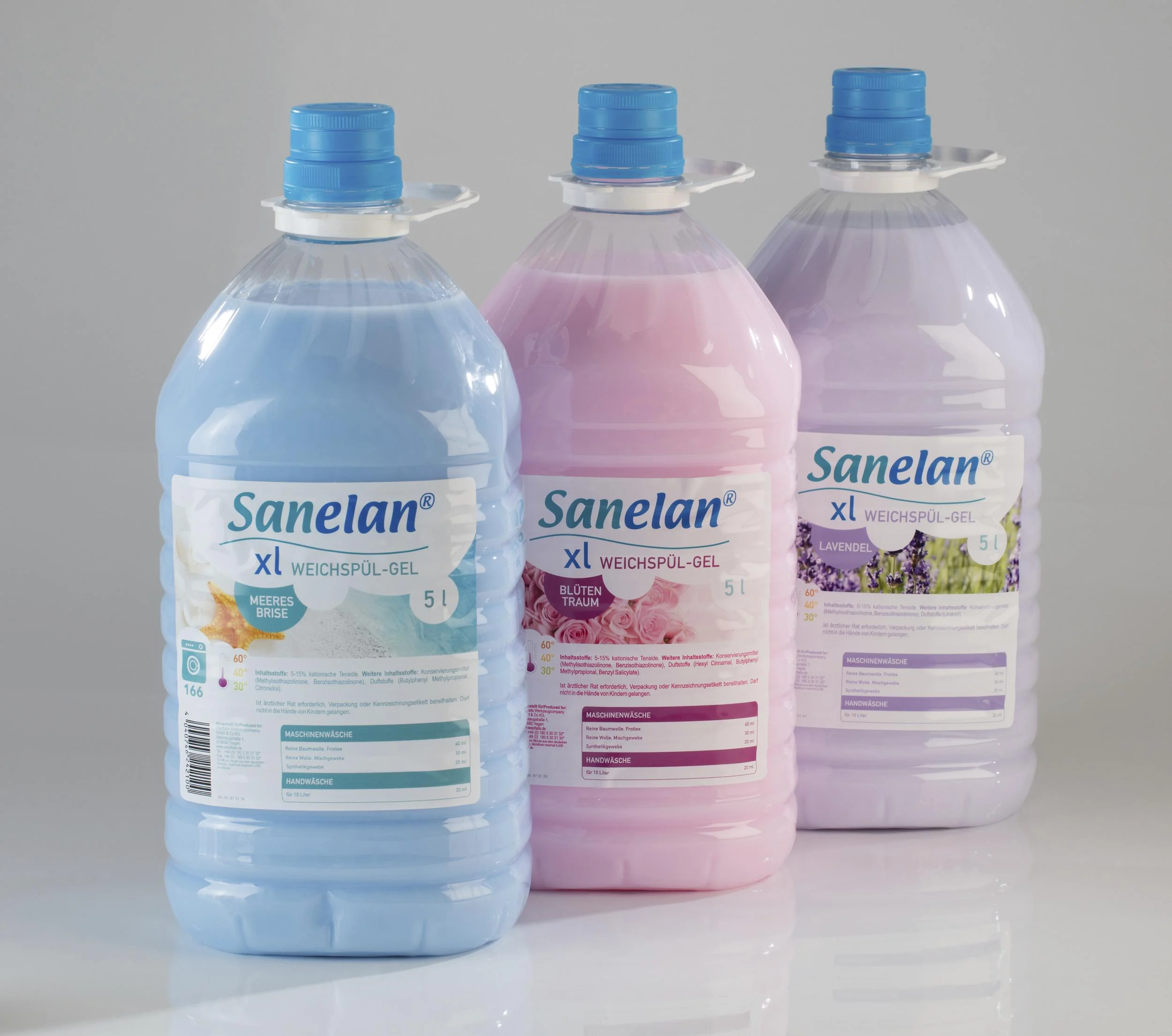Weichspülgel Blütentraum, 5 l inklusive Dosierbecher und Auslaufhahn - 6