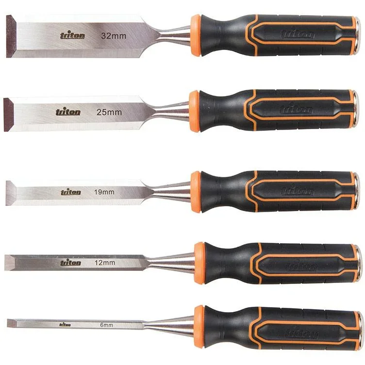 Triton Holzmeißelsatz 5-teilig TWCS5 6, 13, 19, 25 & 32 mm, 5-teilig - 3