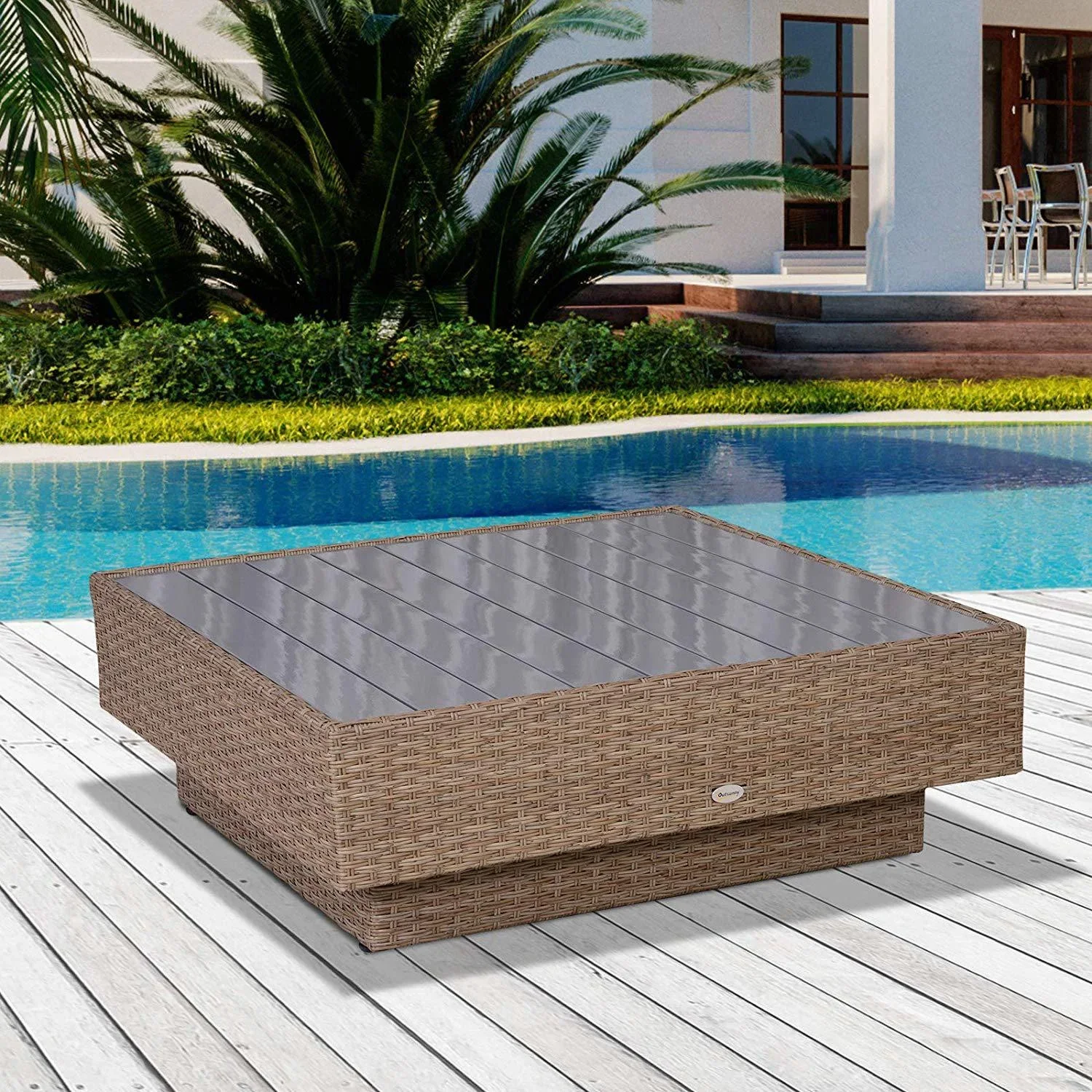 Luxus Polyrattan Loungeset - 2