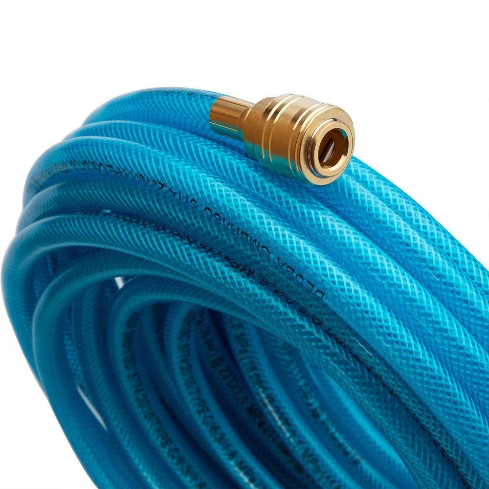 Pressluftschlauch mit Schnellkupplung und Stecker, 10 m - 7