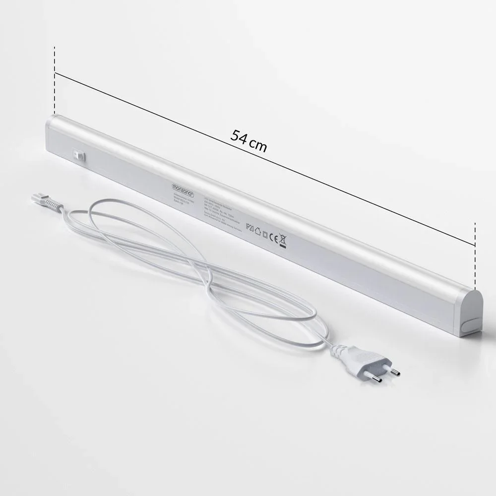 Schrankbeleuchtung - Küchenbeleuchtung - LED-Streifen 54x3-6x2-2Cm - 4