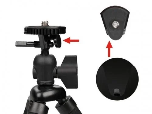 Velleman-Set mit flexiblem Stativ und Smartphone-Halter - 1