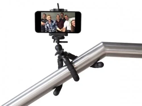 Velleman-Set mit flexiblem Stativ und Smartphone-Halter - 4