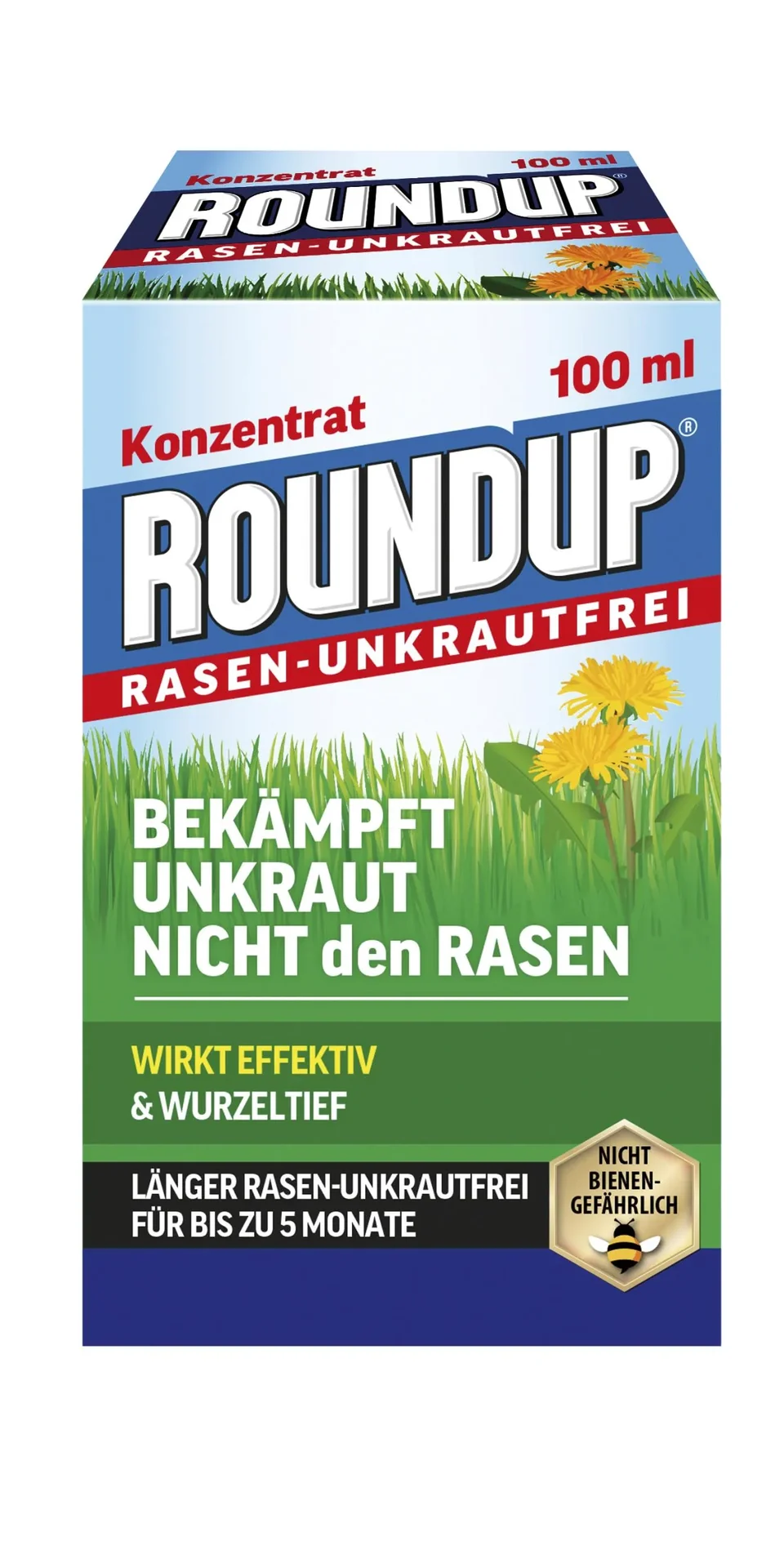 Rasen-Unkrautfrei Konzentrat - mit wurzeltiefer Wirkung - 1
