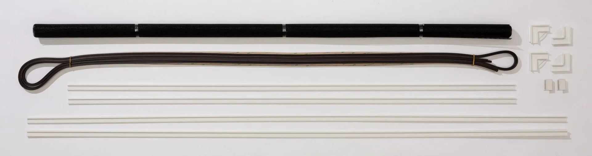 Insektenschutz Magnetrahmen 100 x 120 cm, weiß - 3