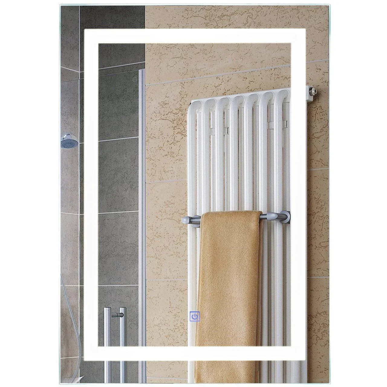 Wandspiegel LED Badspiegel Lichtspiegel 60 x 80 x 4cm - 0