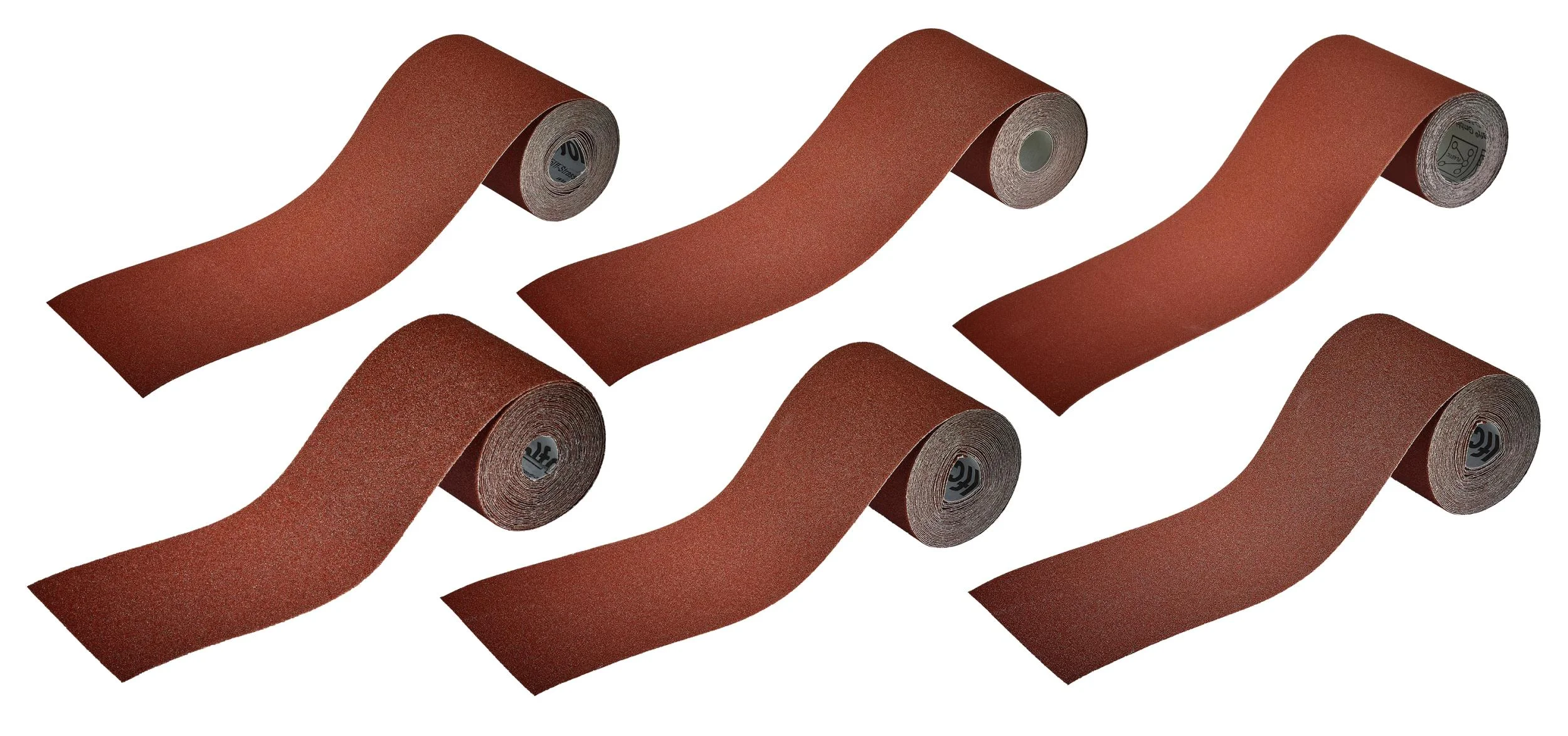 Schleifpapierrolle für Holz/Metall 5 m, Körnung 120 - 0