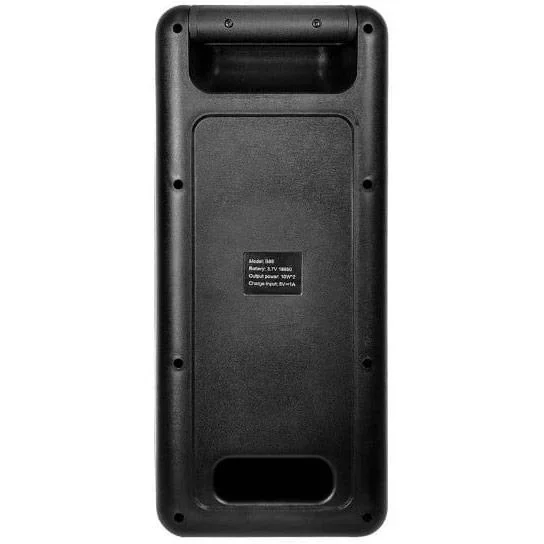 VT-6204-2 Mobiler Lautsprecher mit Bluetooth und RGB - 2x 10W - 2