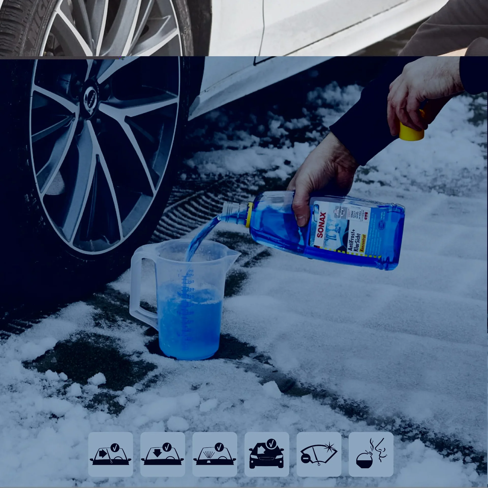 Antifrost + Klarsicht Konzentrat Citrus 1 l - 2