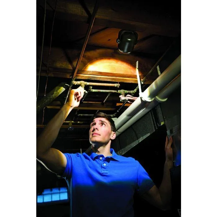 LED Mini Scheinwerfer braun mit Bewegungsmelder MB313 80 Lumen IP55 - 2