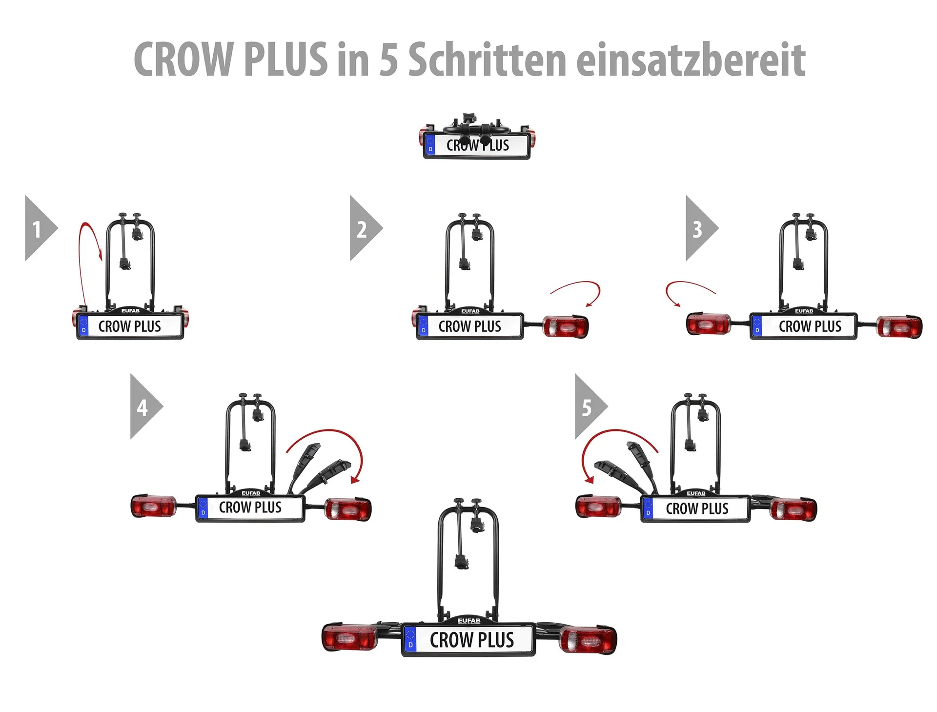 Fahrradträger Crow Plus - 4