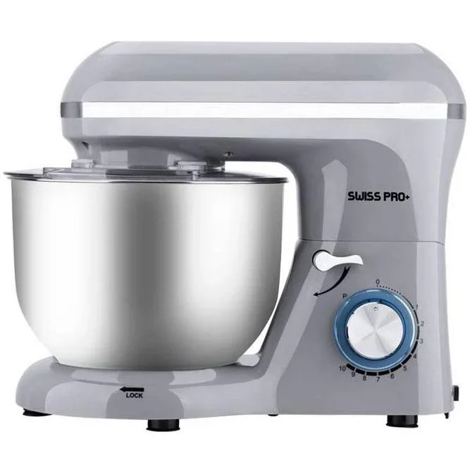 Leistungsstarke Küchenmaschine - 1500W - 6L - Edelstahl - 5