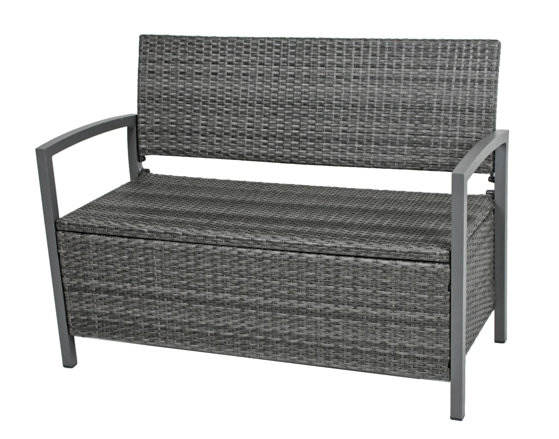 Gartenbank "Ferrara" dunkelgrau - 5