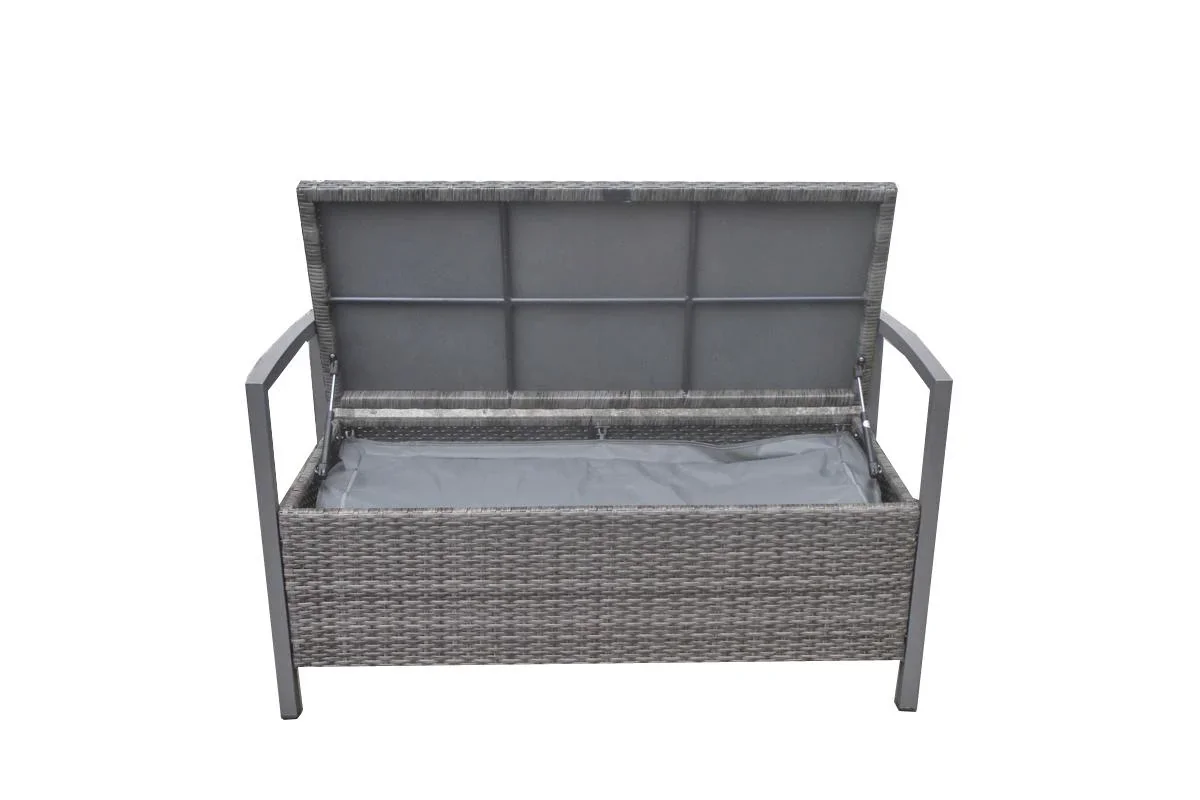 Gartenbank "Ferrara" dunkelgrau - 10