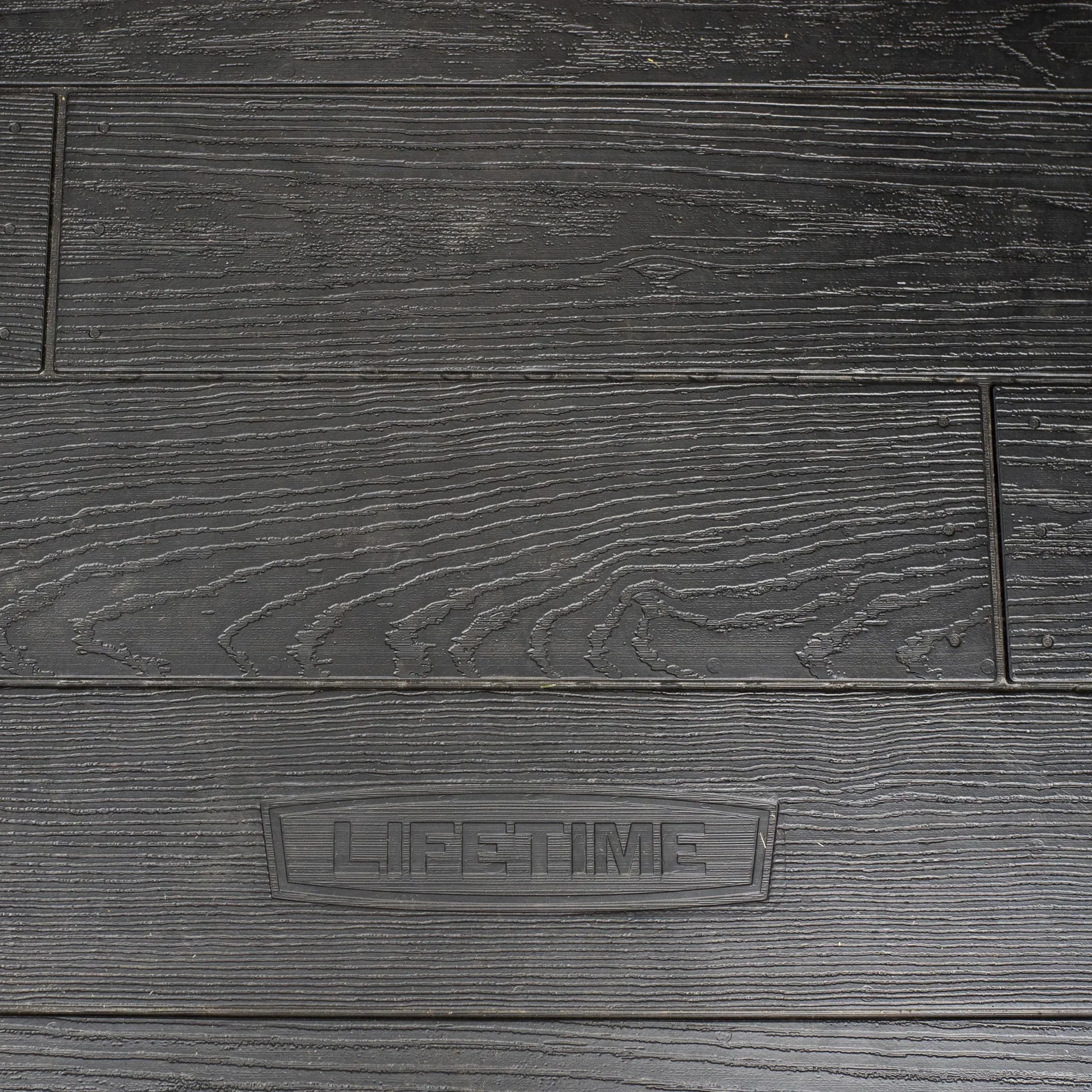 Garten-/ Gerätehaus, Geräteschuppen „Stella“, Kunststoff, Anthrazit, 214 x 215 x 228 cm - 1