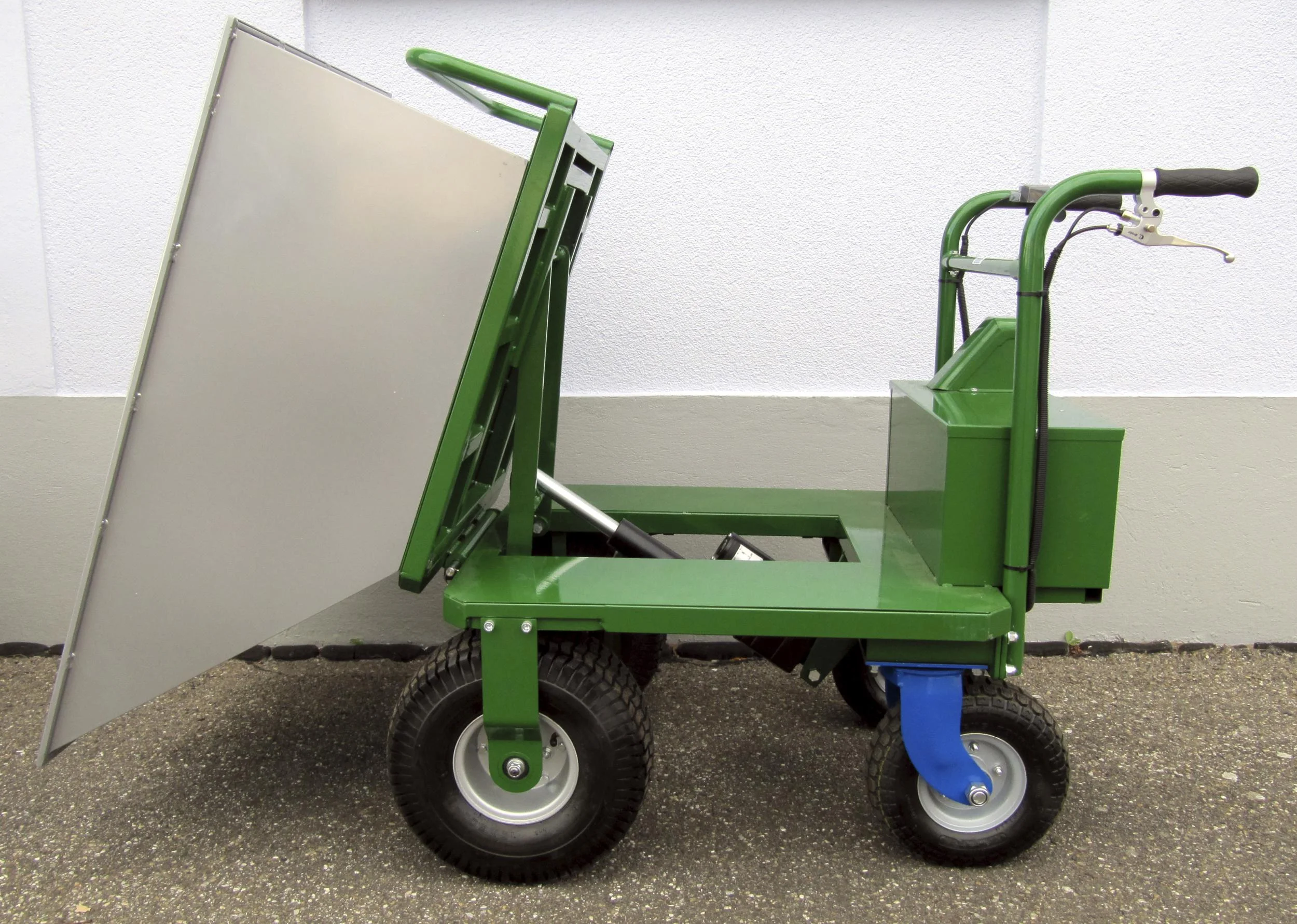 Elektroschubkarre Donkey XL-H mit Blei Akku - 0