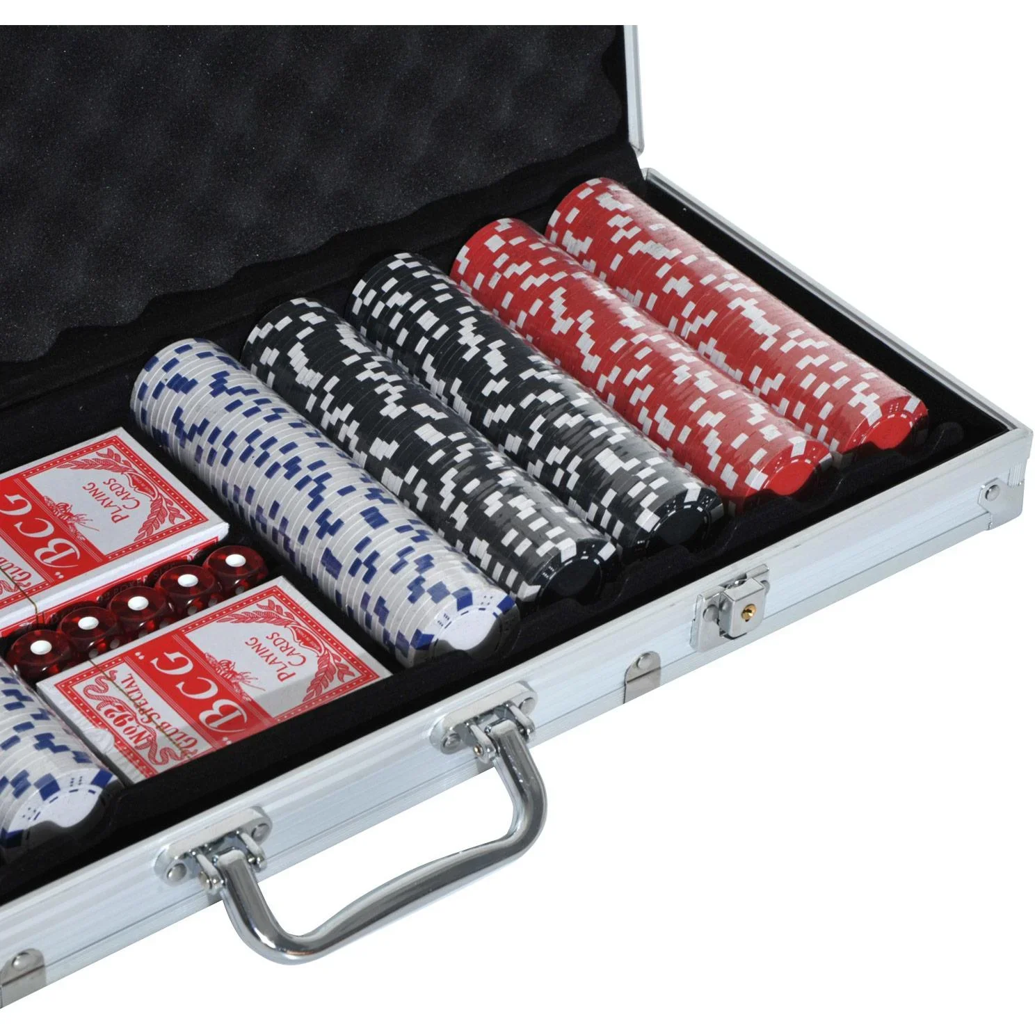 Pokerkoffer alu poker set mit 500 Pokerchips - 5