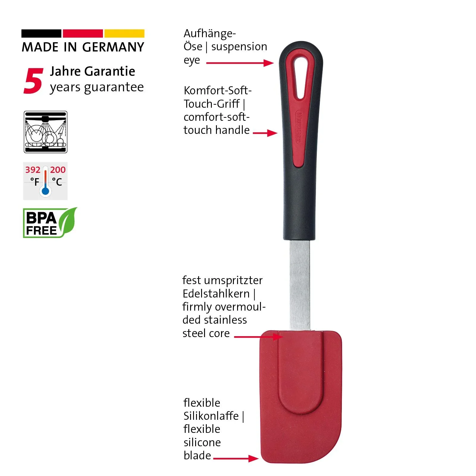 Koch- und Teigschaber "Gallant" - 4