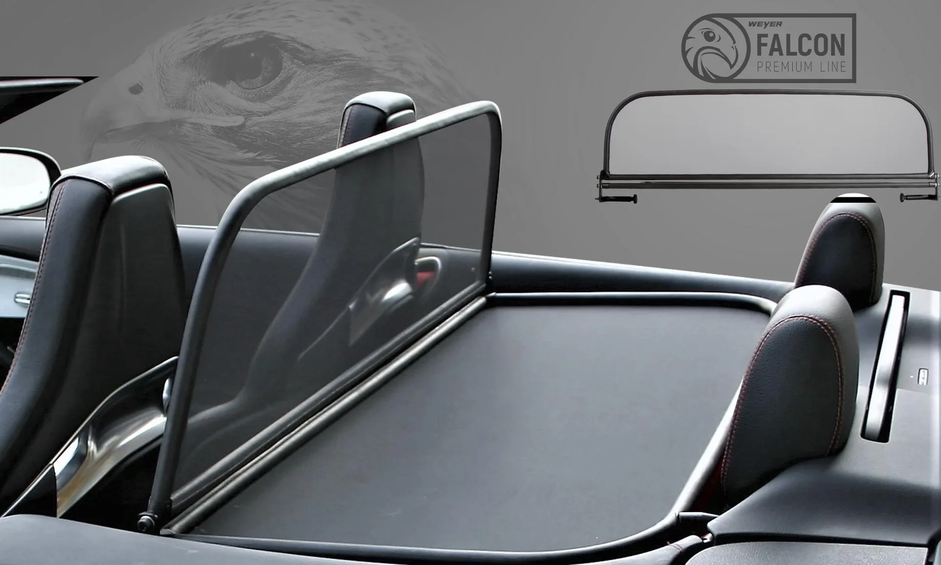 Cabrio Windschott - Premium-Line Mercedes C-Klasse A205, Baujahr 2016> - 2