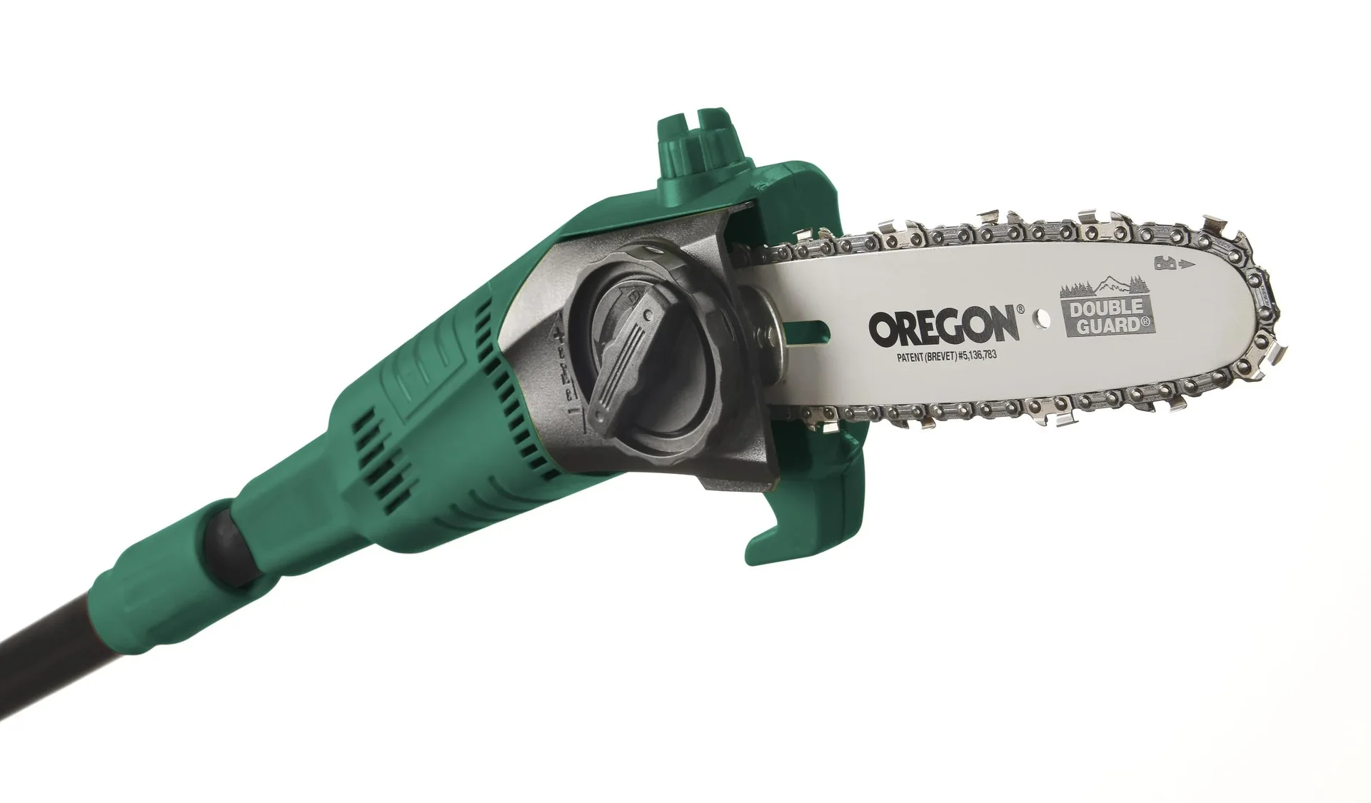 Elektro-Hochentaster GM 7124 Set - mit Ersatz-Sägekette und Schultergurt - 1