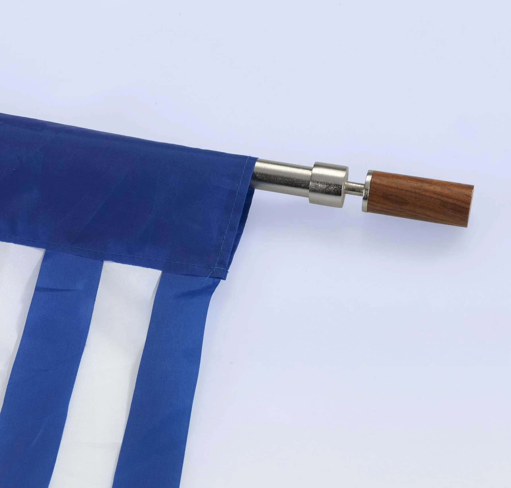 Türvorhang blau-weiß - 4