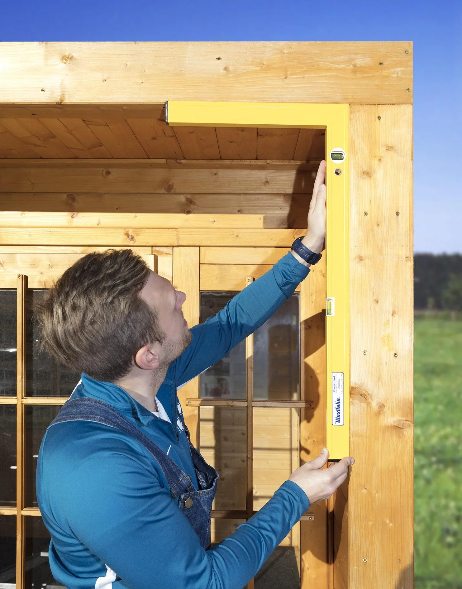 Bauwinkel W 350 mit Wasserwaage - 5