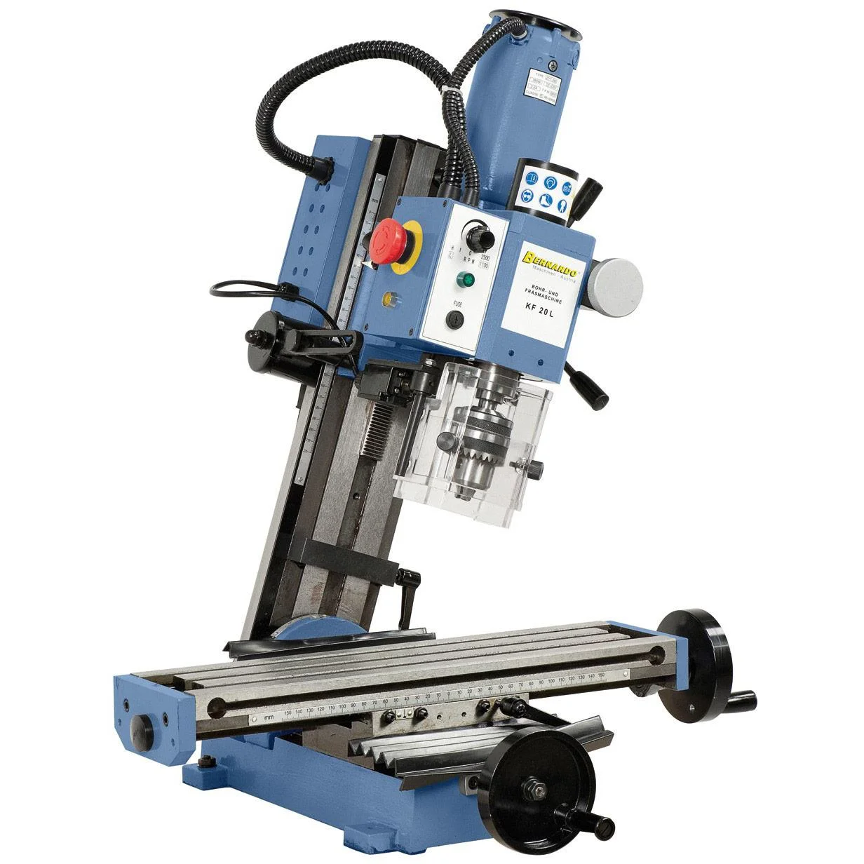 Bernardo Bohr-Fräsmaschine KF 20 L / 230 V - 1