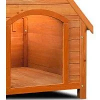 Hundehütte mit Spitzdach - 82x72 x85 cm - 2