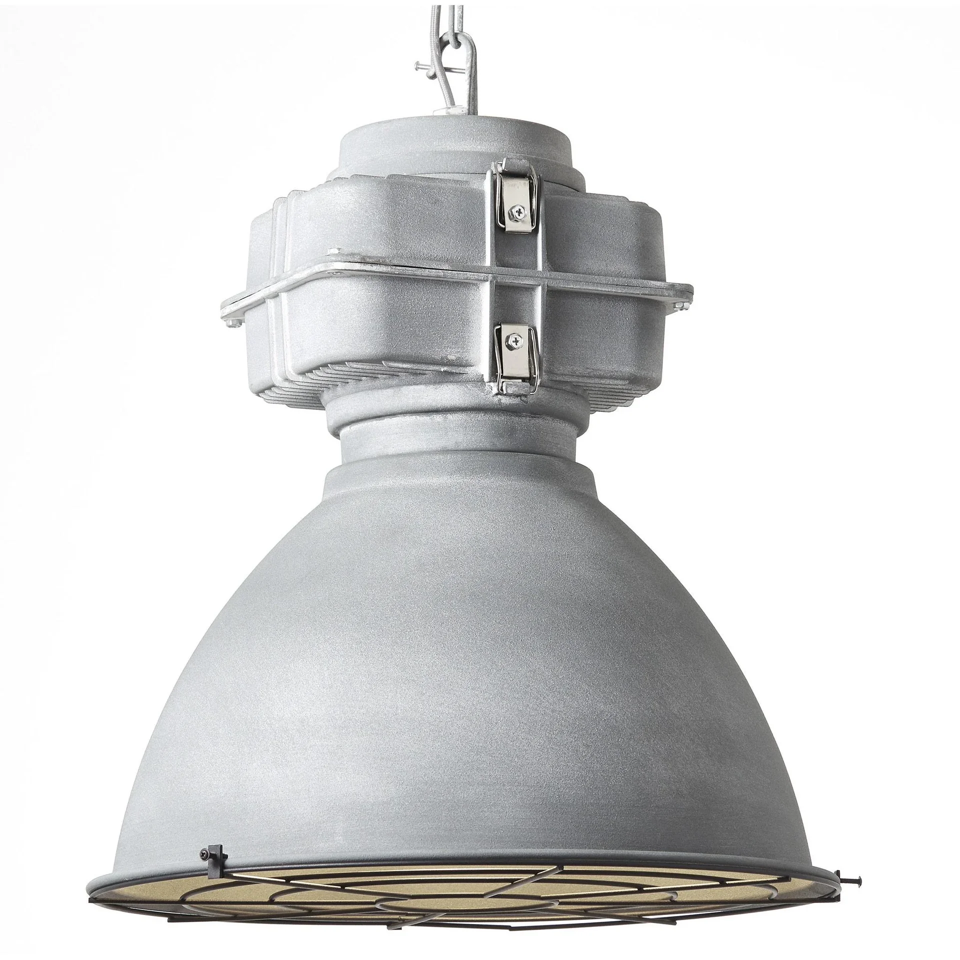 Hangleuchte Anouk XL met rooster 93680/70 beton 48 cm - 2