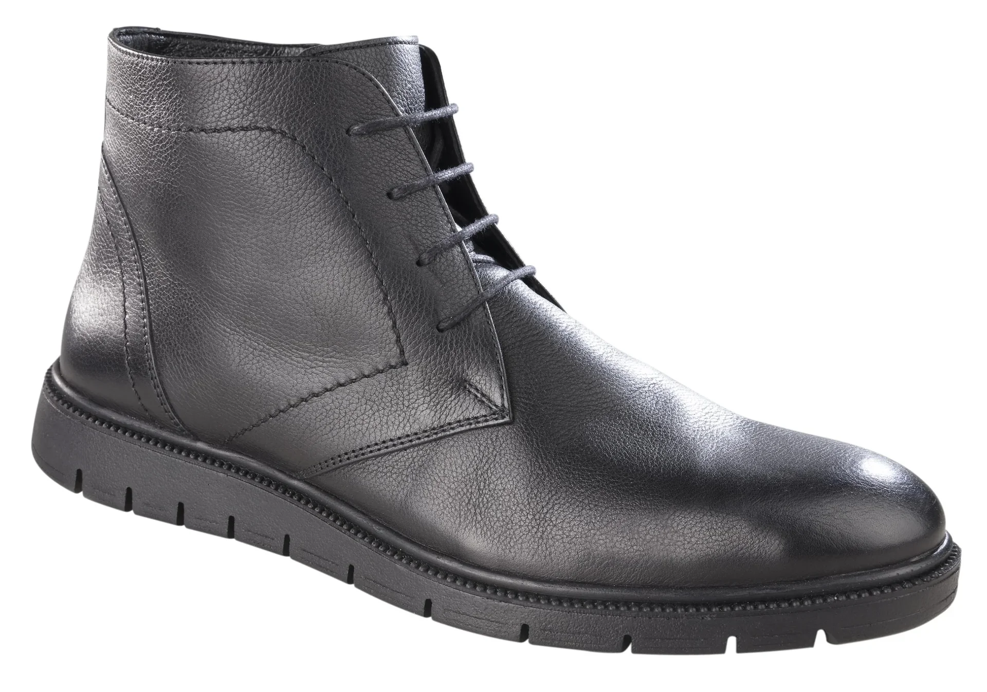 Halbstiefel mit Reißverschluss, Farbe schwarz, Gr.40 - 3